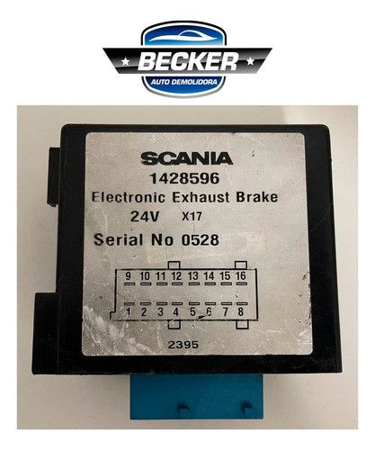 Módulo Eletronico Exhaust Brake Scania - 1428596