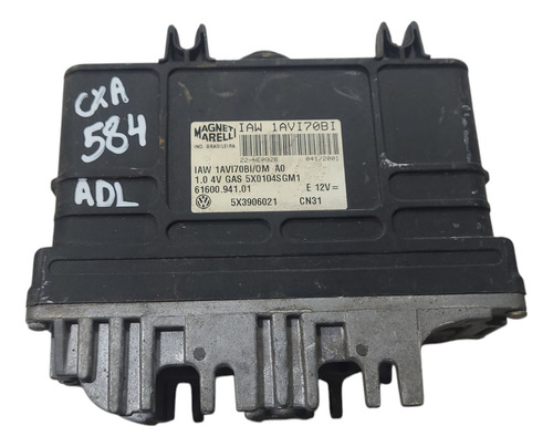 Módulo Injeção Vw Gol G2 G3 1.0 16v 2001 (al) 5x3906021