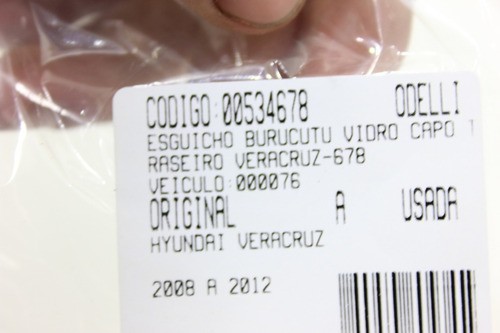 Esguicho Burucutu Vidro Capô Tras Veracruz 08/12 Us (678)