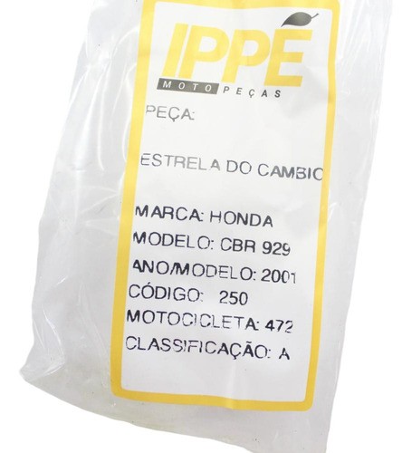 Estrela Do Cambio Honda Cbr 929 (472) 2001