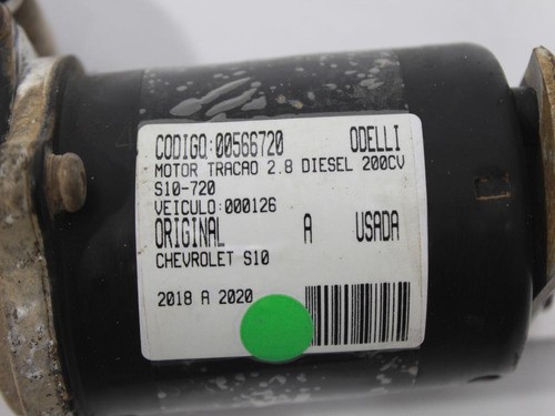 Motor Tração 2.8 Diesel 200cv S10 18/20 Usado (720)