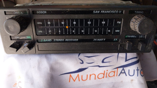 Radio Bosch San Francisco 4 Faixas  Original   25656