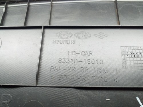 Forro Porta Trase L.e Hyundai Hb20 13/17 833101s010