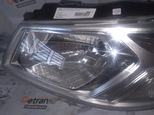 Farol Esquerdo Cromado Chevrolet Onix Prisma 2013/.. 5442