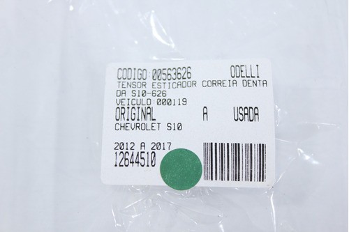 Tensor Esticador Correia Dentada S10 12/17 Usado (626)