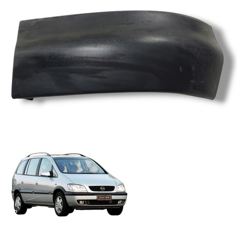 Moldura Parachoque Traseiro Esquerdo Gm Zafira 2002 (al)