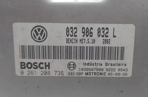 Módulo Injeção Polo 1.6 8v Flex 032906032l