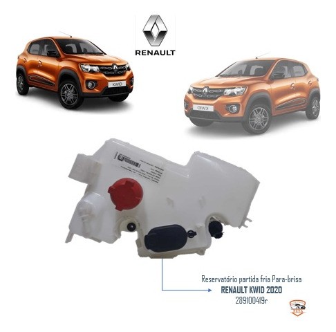 Reservatório Partida Fria Parabrisa Renault Kwid  289100419r