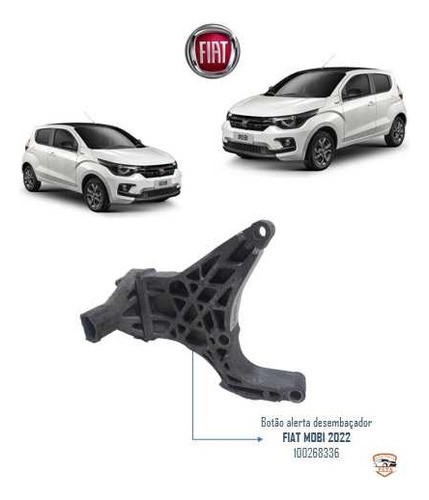 Suporte Coxim Cambio Fiat Mobi Uno Vivace 1.0 8v 2021 2022