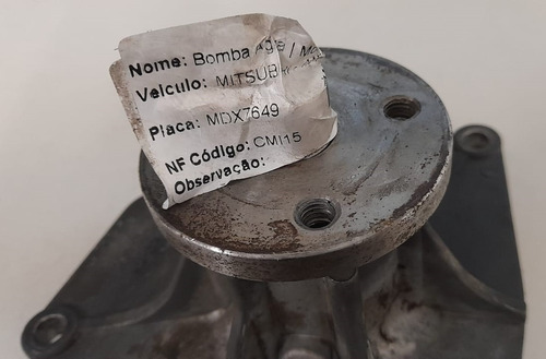Bomba De Agua Motor Mitsubishi Pajero 2.8 2005 - 4m40