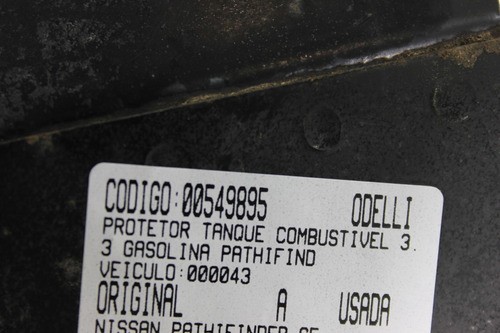 Protetor Tanque Combustível 3.3 Gasolina Pathifinder Se 98/0