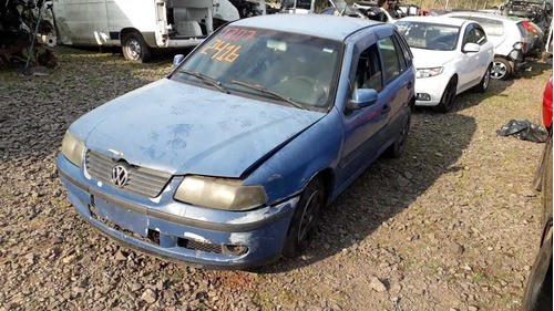 Sucata Vw Gol 16v Turbo Gasolina 2001 Rs Caí Peças