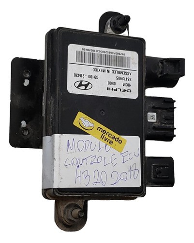 Módulo Central Controle Ecu Hyundai Hb20 2016 2017 2018 2019