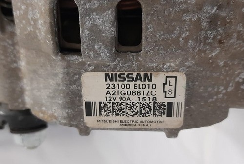 Alternador Nissan Tiida 1.8 2012 - 23100el010