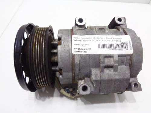 Compressor Ar Condicionado Corolla Xei 1.8 2009