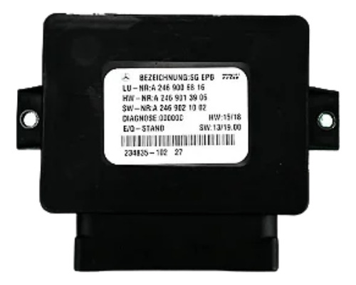 Módulo Freio De Mão Mercedes-benz 2014/18 Original 234835101