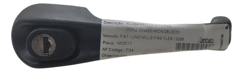 Maçaneta Dianteira Direita Fiat Uno/ 2006 (al) Adl Cxa 493