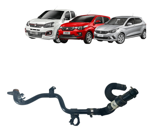 Cano Água Ar Quente Motor Fiat Uno Mobi Argo 1.0 3cc