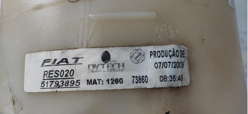 Reservatório Partida Fria Fiat Uno 1.0 2004/08 21349