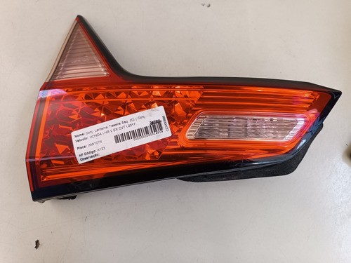 Lanterna Esquerda Porta Malas Honda Hr-v 2015 2016 2017 2018