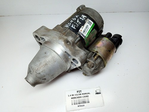 Motor Arranque / Partida Honda Fit 1.4 8v 03/08 Manual 