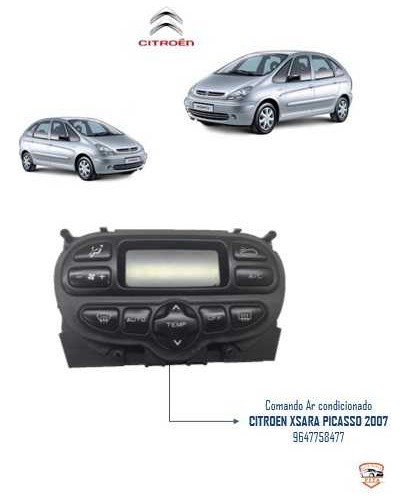 Comando A/c Citroen Xsara Picasso 2007 9647758477