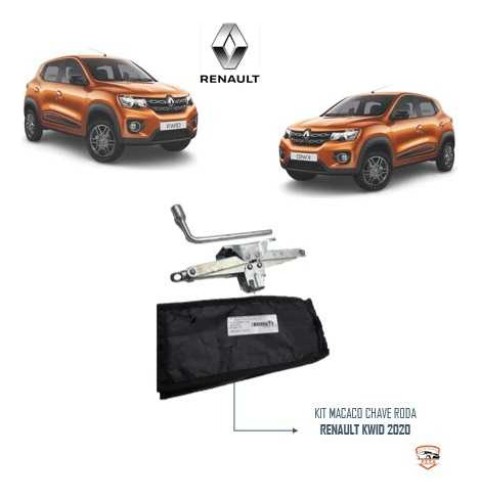 Kit Macaco Chave Roda Renault Kwid 2020