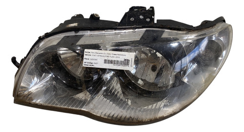 Farol Dianteiro Fiat Palio Strada 08 Até 10 Lado Esquerdo