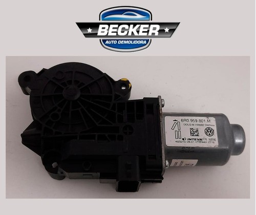 Motor Vidro Amarok Dianteira Esquerda 2010 Á 2016 6r0959801m