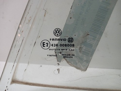 Vidro Fixo Ventarola Vw Gol G3 2002 Traseiro Direito Origina