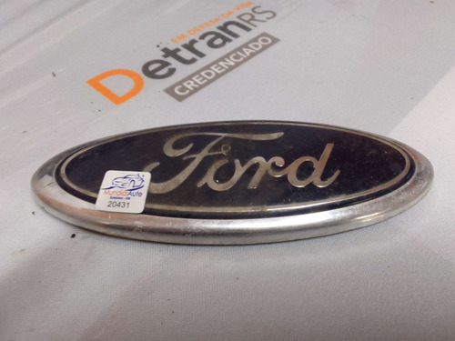 Emblema Ford Tampa Traseira Ecosport 18/20 20431