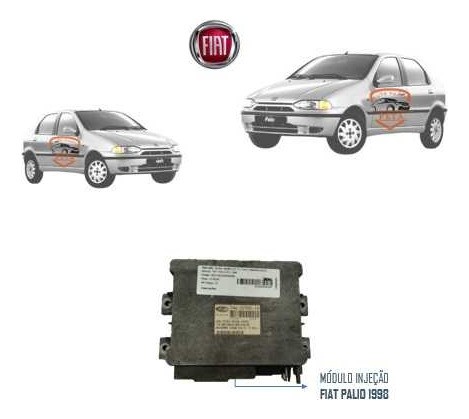 Módulo Injeção Fiat Palio Siena 1.0 8v 1997 1998 Iaw1g7sd10