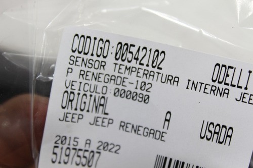 Sensor Temperatura Interna Jeep Renegade 15/22 Usado (102)