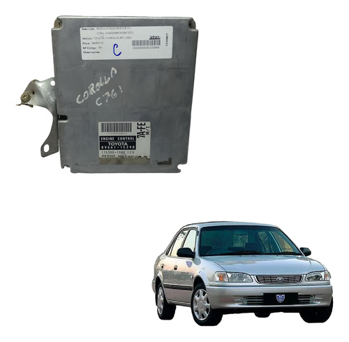 Módulo Injeção Corolla Xei 1.8 98 99 01 02 Manual 896611e290