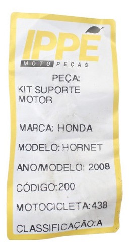 Suporte Motor Kit Honda Hornet (438)