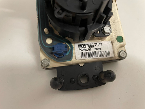 Comando Botão Ar S10 Deluxe 2.2 1997 - 09357465 Detalhe