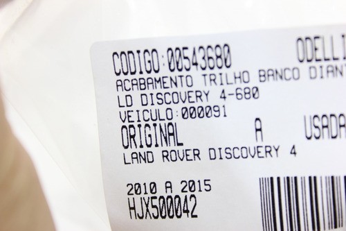 Acabamento Trilho Banco Diant Ld Discovery 4 10/15 Us (680)