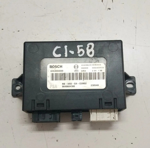Módulo Sensor Estacionamento Re Citroen C5 2007 0263004089