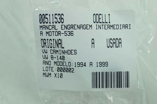 Mancal Engrenagem Intermediária Motor Vw 8-140 94/99 Us (53