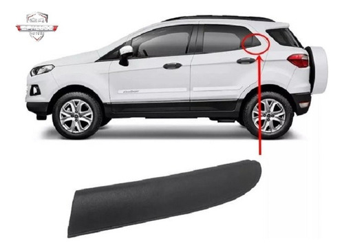 Moldura Pestana Ext Porta Tras Esq Ecosport 13/17 Detalhe