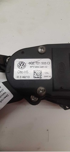 Pedal Acelerador Eletronico Vw Gol Voyage 2014 6qe721503d 