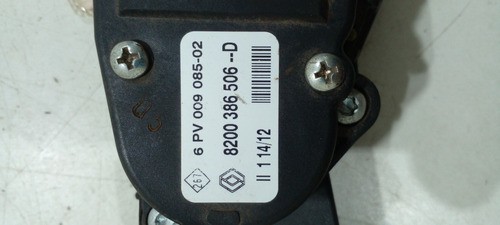 Pedal Acelerador Eletrônico Renault Duster Sandero 11/13 (r)