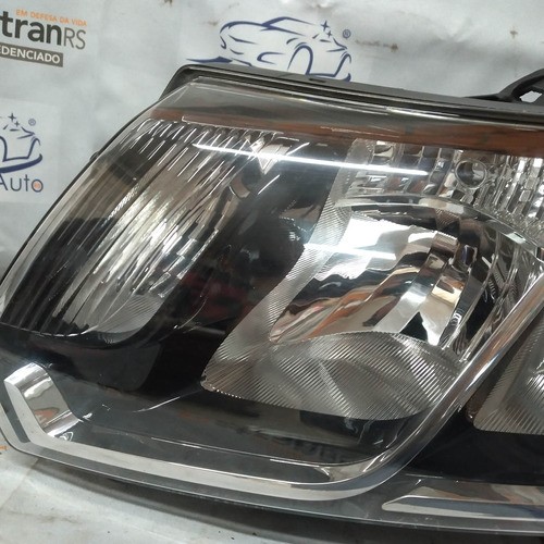 Farol Logan / Sandero 2014 2015 2016  Friso Cromado L E 6704