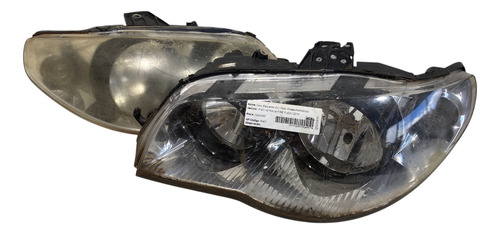 Par De Farol Dianteiro Fiat Palio Strada 08 Até 10 Detalhes