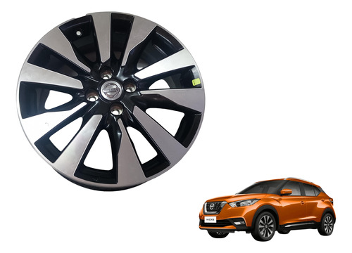Roda Liga Leve Aro 17 Nissan Kicks 2022 Original Avulsa