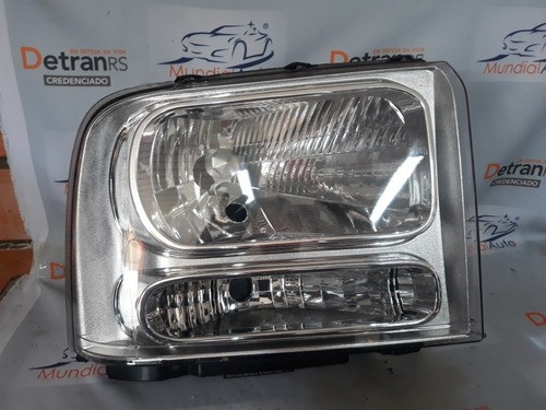 Farol Ford F250  2007 2008 2009 2010 2011 Cromado 2832