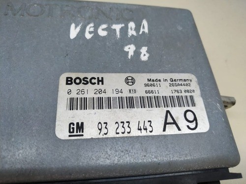 Ecu Bosch 0 261 204 194 A9 Vectra 2.0 8v