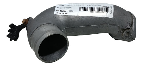 Tubo Cano Saida Intercooler Nissan Frontier 2.5 2008 2012
