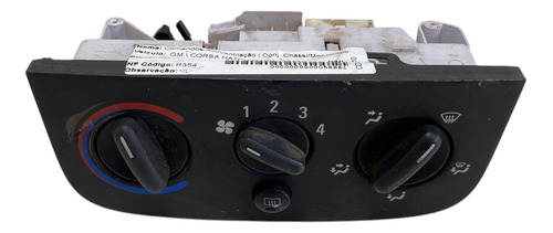 Comando Ar Ventilação Gm Corsa Montana 06 Até 09 93360357