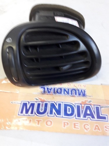 Difusor Saída De Ar Lateral Peugeot 206 Preto Original Le